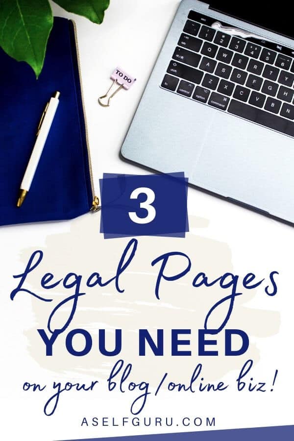 3 ways to legally protect your blog, website and online business