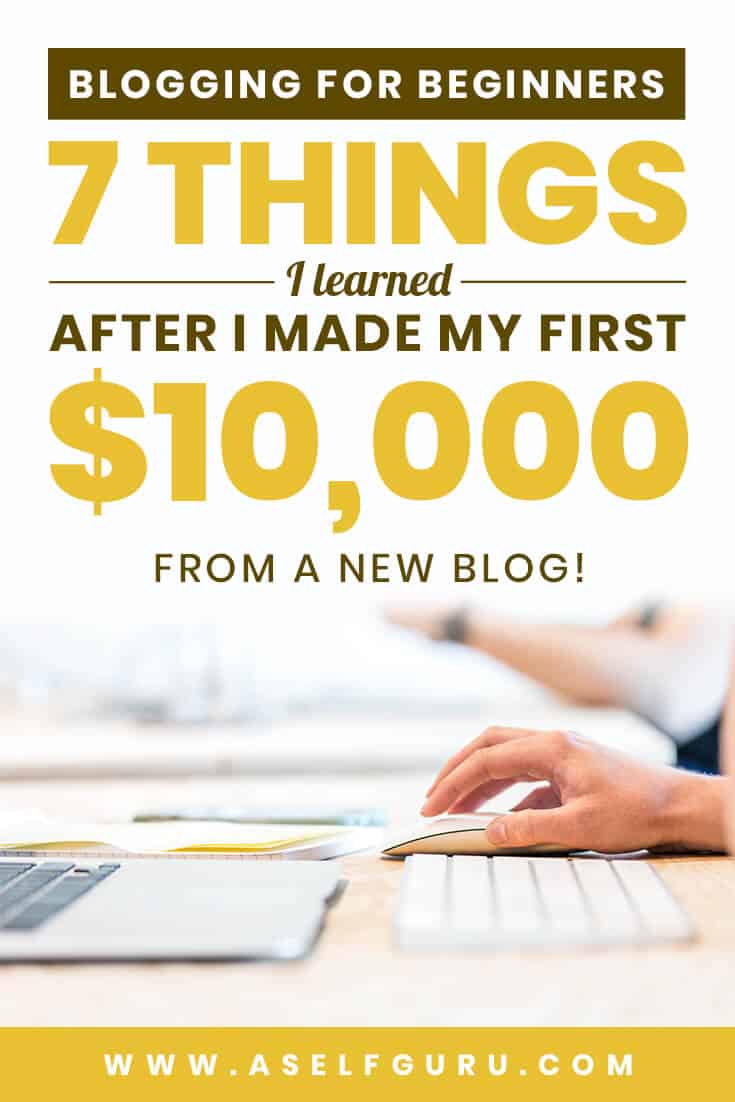 7 blogging lessons and blogging mistakes for beginner bloggers