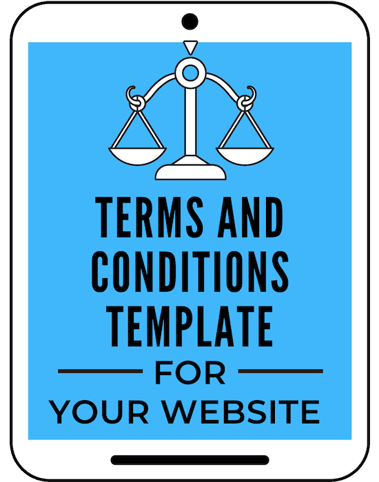Terms and Conditions, Terms of Use and Terms of Service legal template for your blog and website