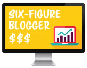 Six figure blogger