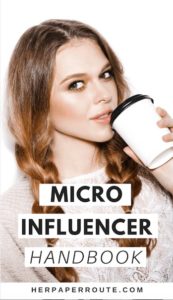 Micro influencer handbook for bloggers by Herpaperroute