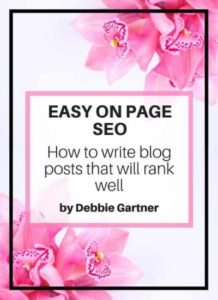 easy on page SEO to rank on google