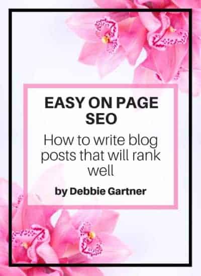 easy on page SEO to rank on google