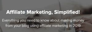 Affiliate marketing simplified