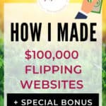 Make Money Website Flipping interview with website flipper Jenn Leach