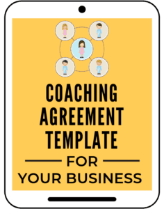 Coaching Agreement template to work with clients