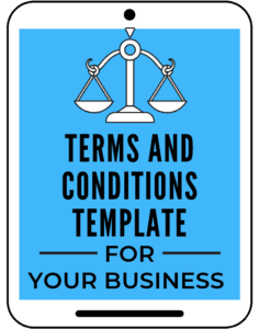 Terms and Conditions template for website and online business