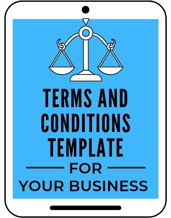 Terms and Conditions template for website and online business