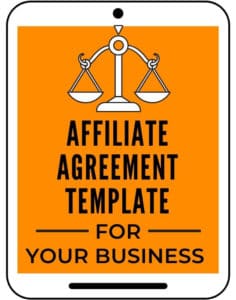 Affiliate Agreement Template