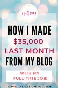 Make money blogging for beginners $35K