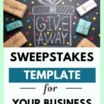 Sweepstakes template giveaway contest terms and conditions