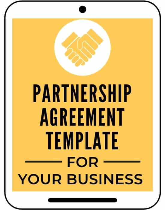 Partnership Agreement template