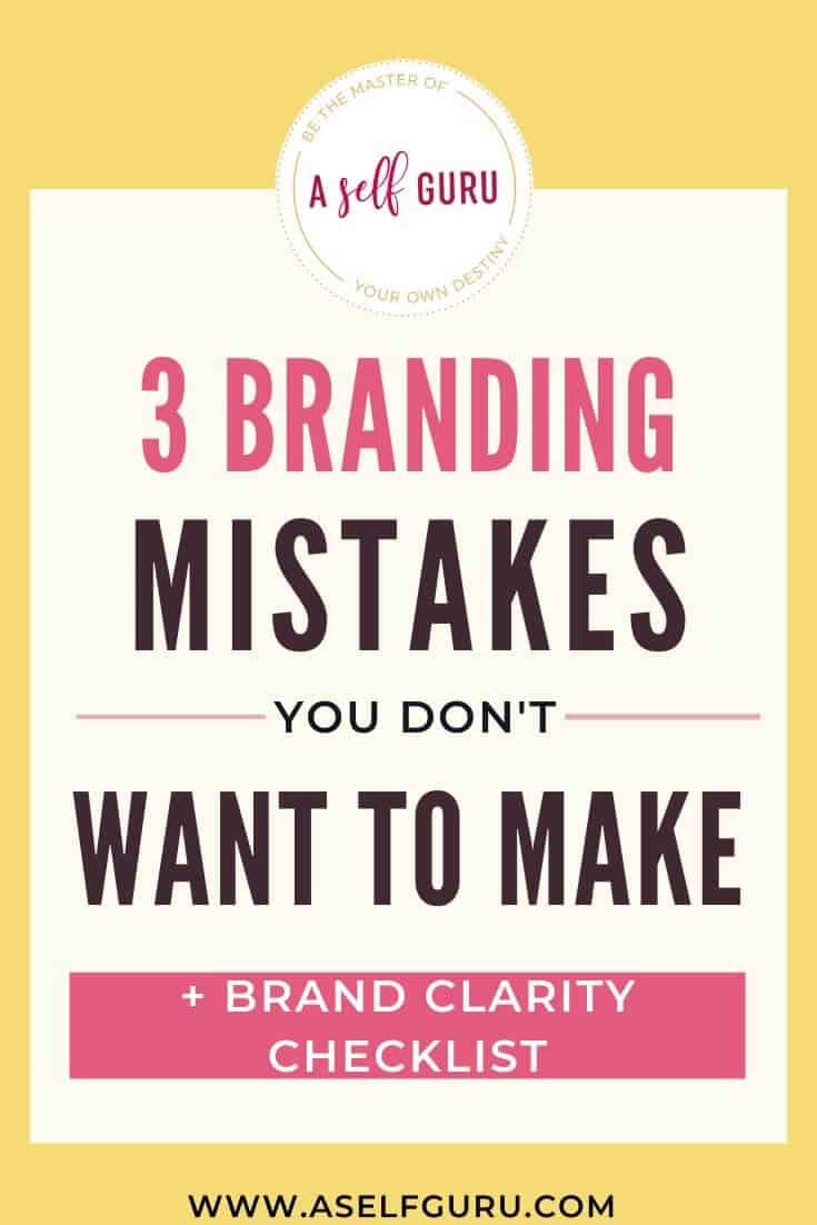 Top 3 Branding Mistakes + Brand Clarity Tips