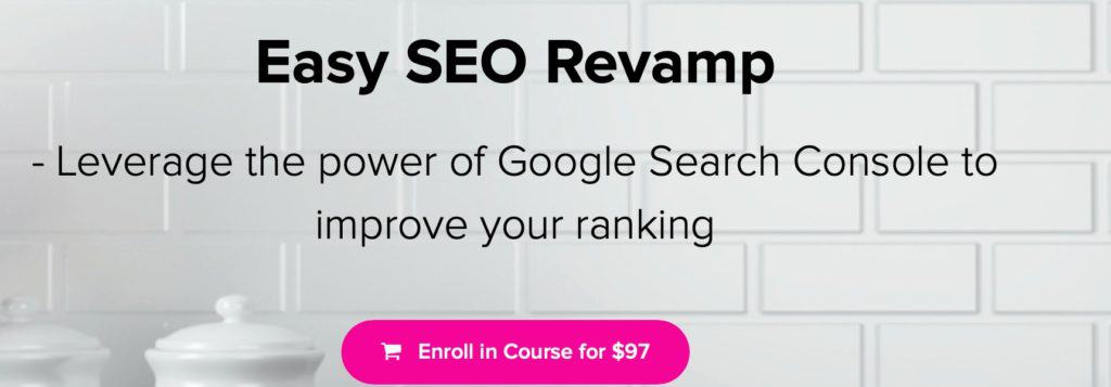 Easy SEO Revamp Course SEO Tips