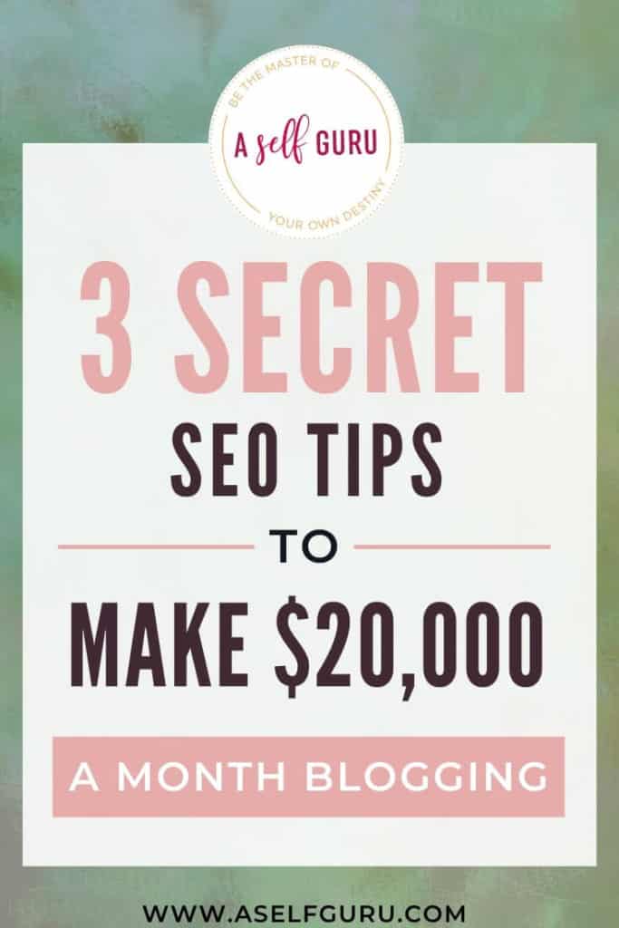SEO tips to make money blogging
