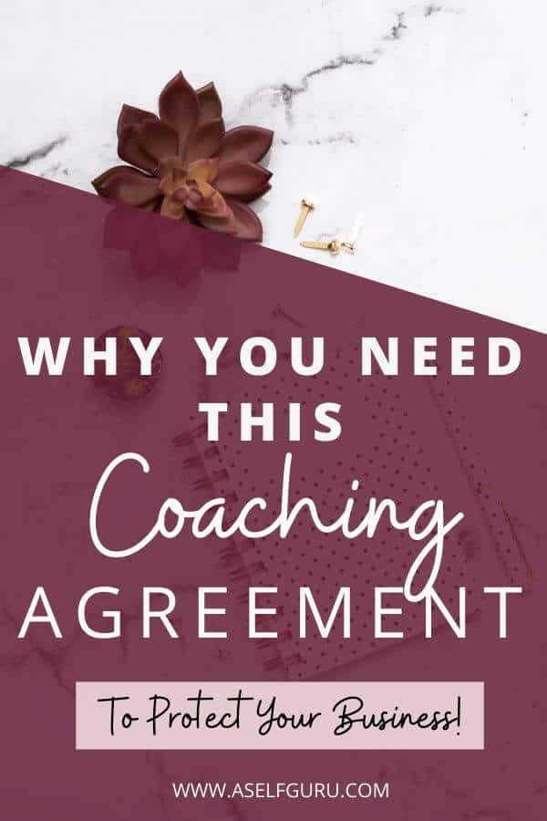 Coaching Agreement Template