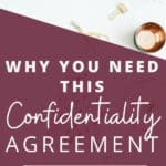 Confidentiality Agreement Template