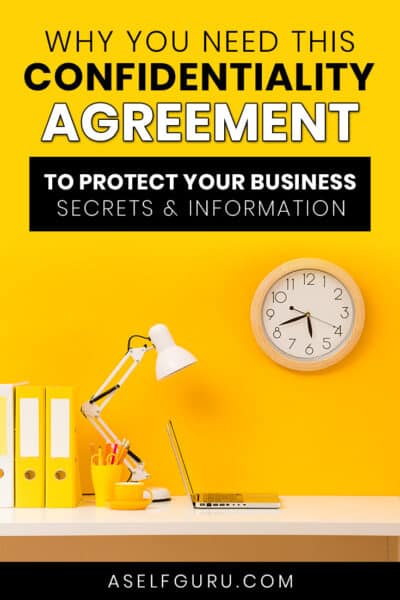 Confidentiality Agreement Template