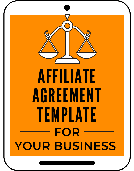 affiliate agreement template