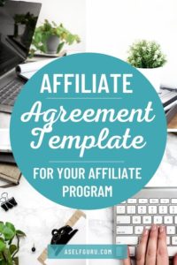 Affiliate Program Agreement Template