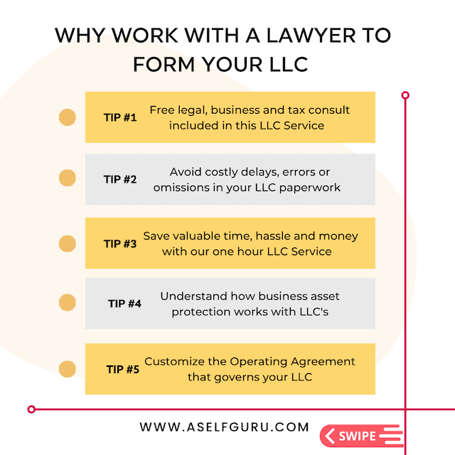reasons to work with a lawyer to file an LLC for business