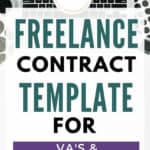 Freelance Contract Template for Freelances and VA's