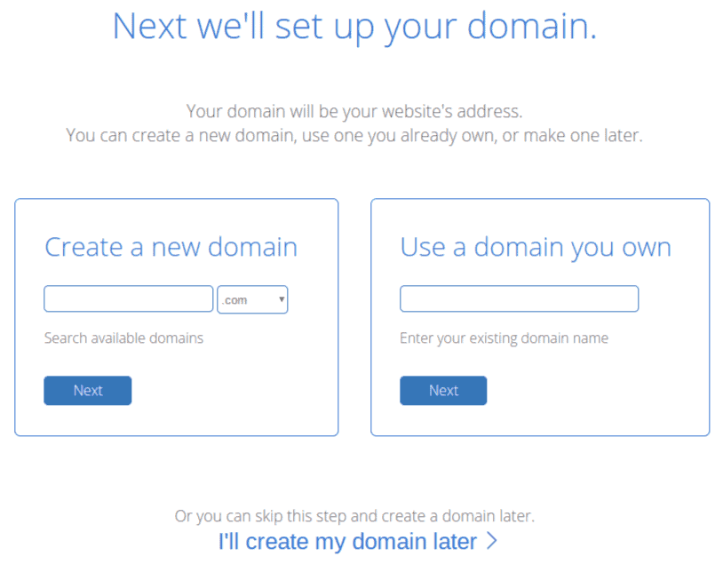 Setting up your domain