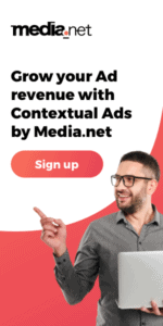 Media Net ad network - affiliate program for new bloggers