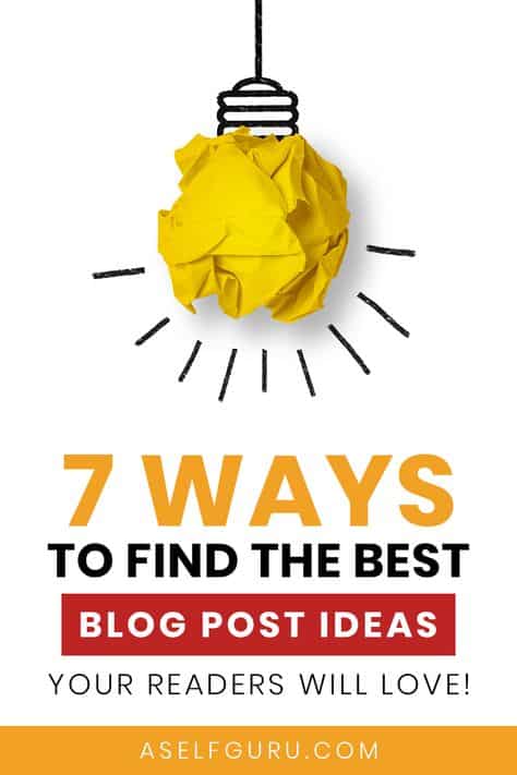 Blog post ideas you'll love