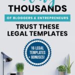 How to legally protect your blog and online business with these templates
