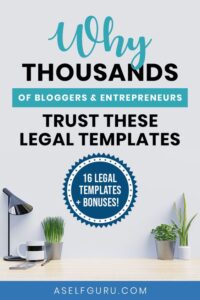 How to legally protect your blog and online business with these templates