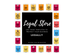 legal store aselfguru legal templates