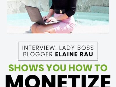 Lady Boss Blogger Elaine shows you how to monetize your blog and influence on Instagram