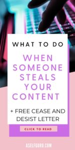 What to do when someone steals your content (legal tips from a lawyer)