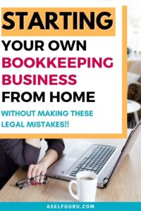 Starting your own bookkeeping business