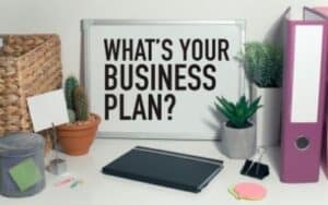 how to start a bookkeeping business-business plan-desk with office accessories