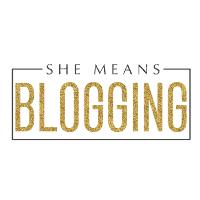 she means blogging