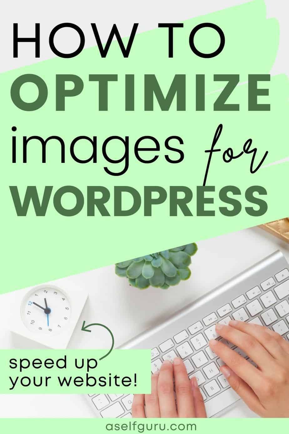 person on white computer keyboard with plant and clock