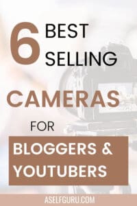 best cameras for bloggers canon blonde woman taking a picture