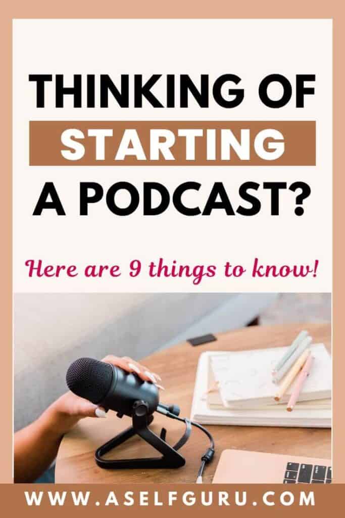 starting a podcast with no audience