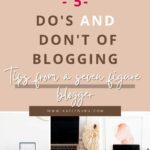 blogging 101, do's and don't of blogging (1)
