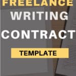 freelance writing contract example (template)