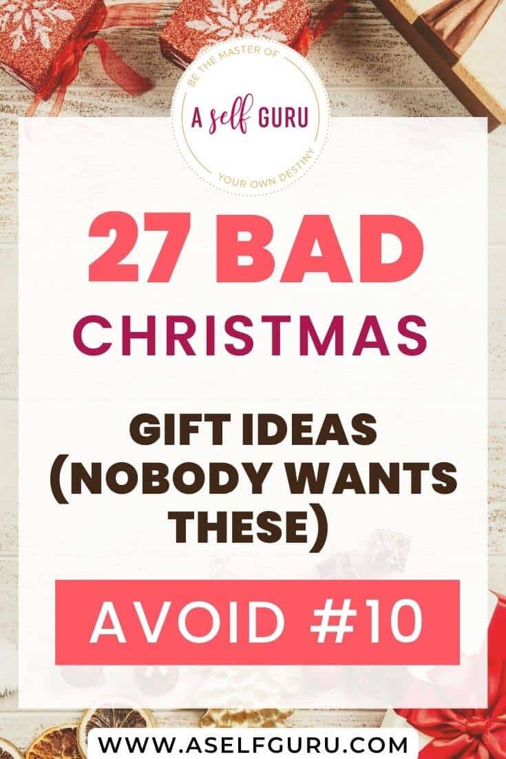 bad christmas gifts