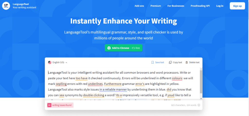 Language-Tool AI writer tool (1)