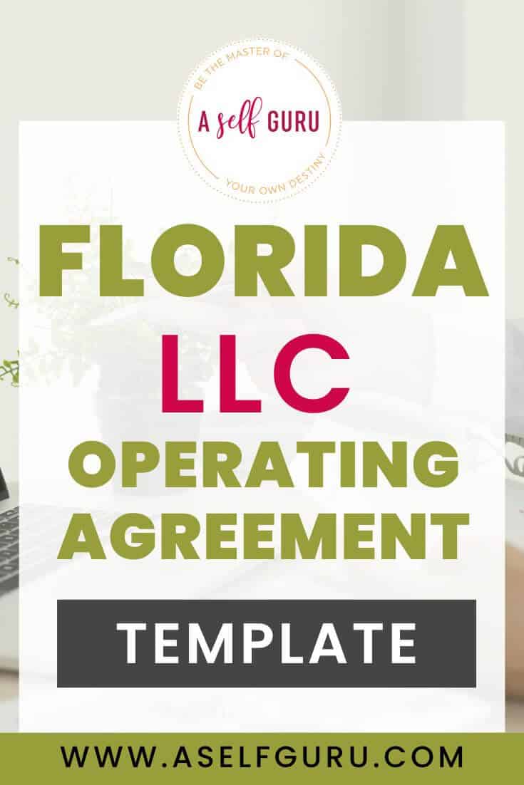 Florida LLC Operating Agreement (sample and template)