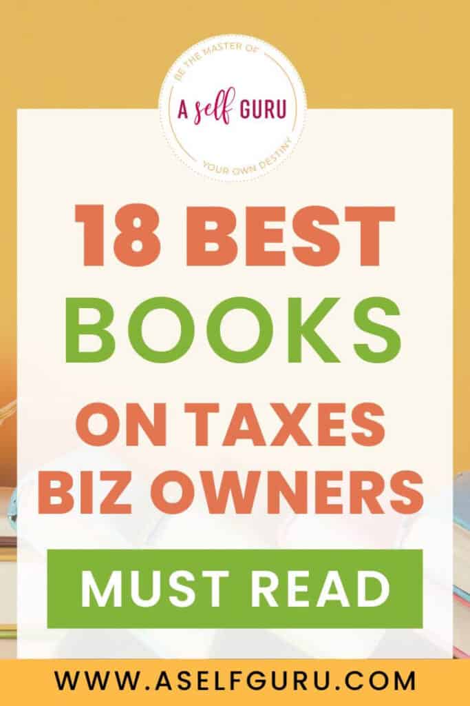 18 Best books on Taxes that business owners must read