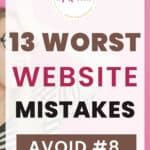 13 Common Website mistakes to Avoid