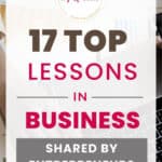 17 lessons in business