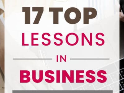 17 lessons in business