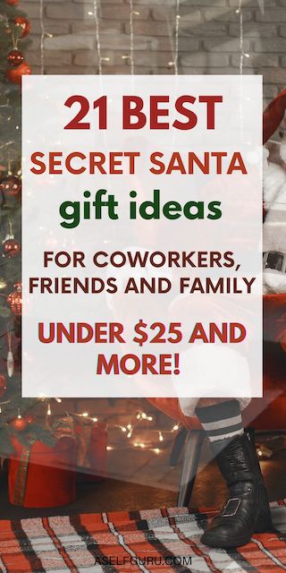 21 Fun Secret Santa Gift Basket Ideas For A Festive...